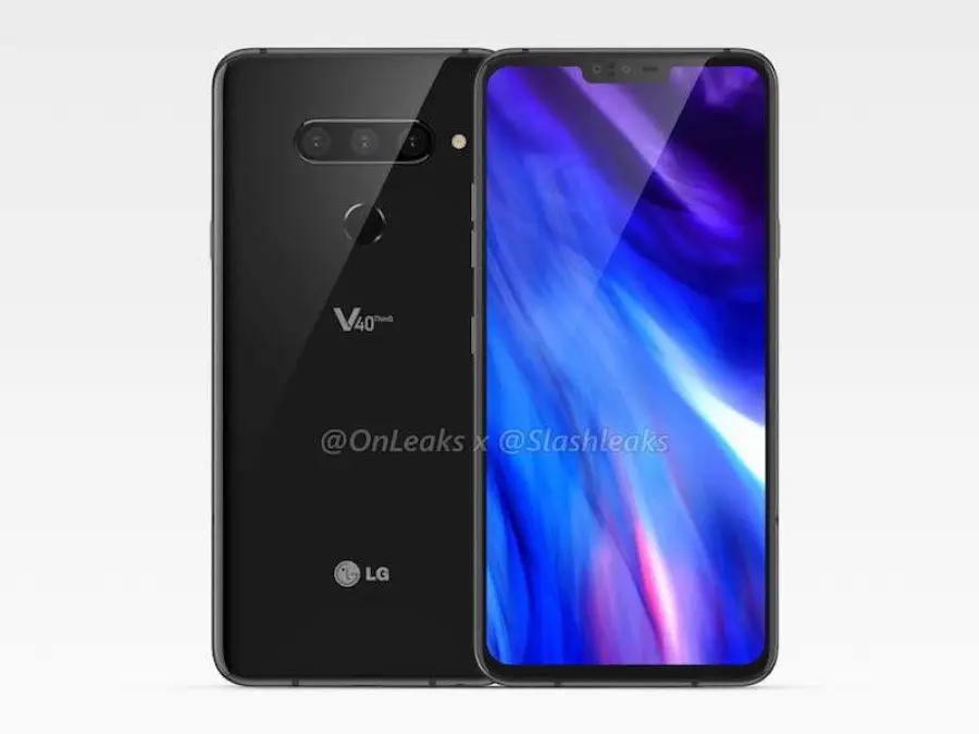 LG V40: nuovi render mostrano le 5 fotocamere