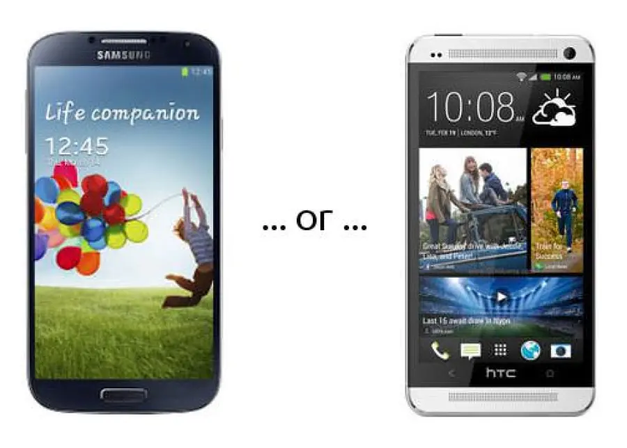 HTC One vs Samsung Galaxy S4