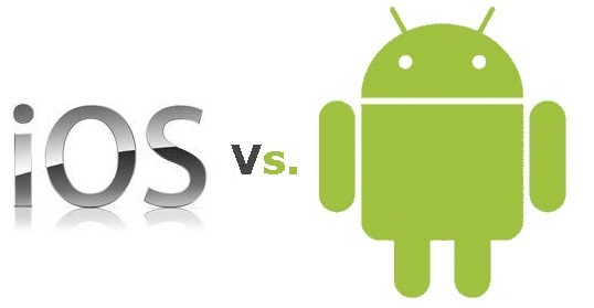 Android vs iOS: Android vince lo scontro fra titani