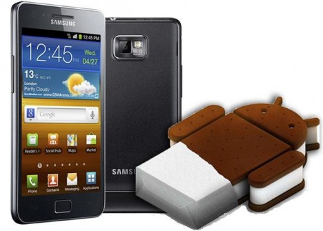 ICS per Samsung Galaxy S II  - oggi per gli utenti Vodafone inglesi
