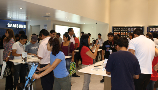 Samsung: inaugurato un Galaxy Store in Perù