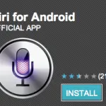 Android market: Siri for Android rimosso dal market